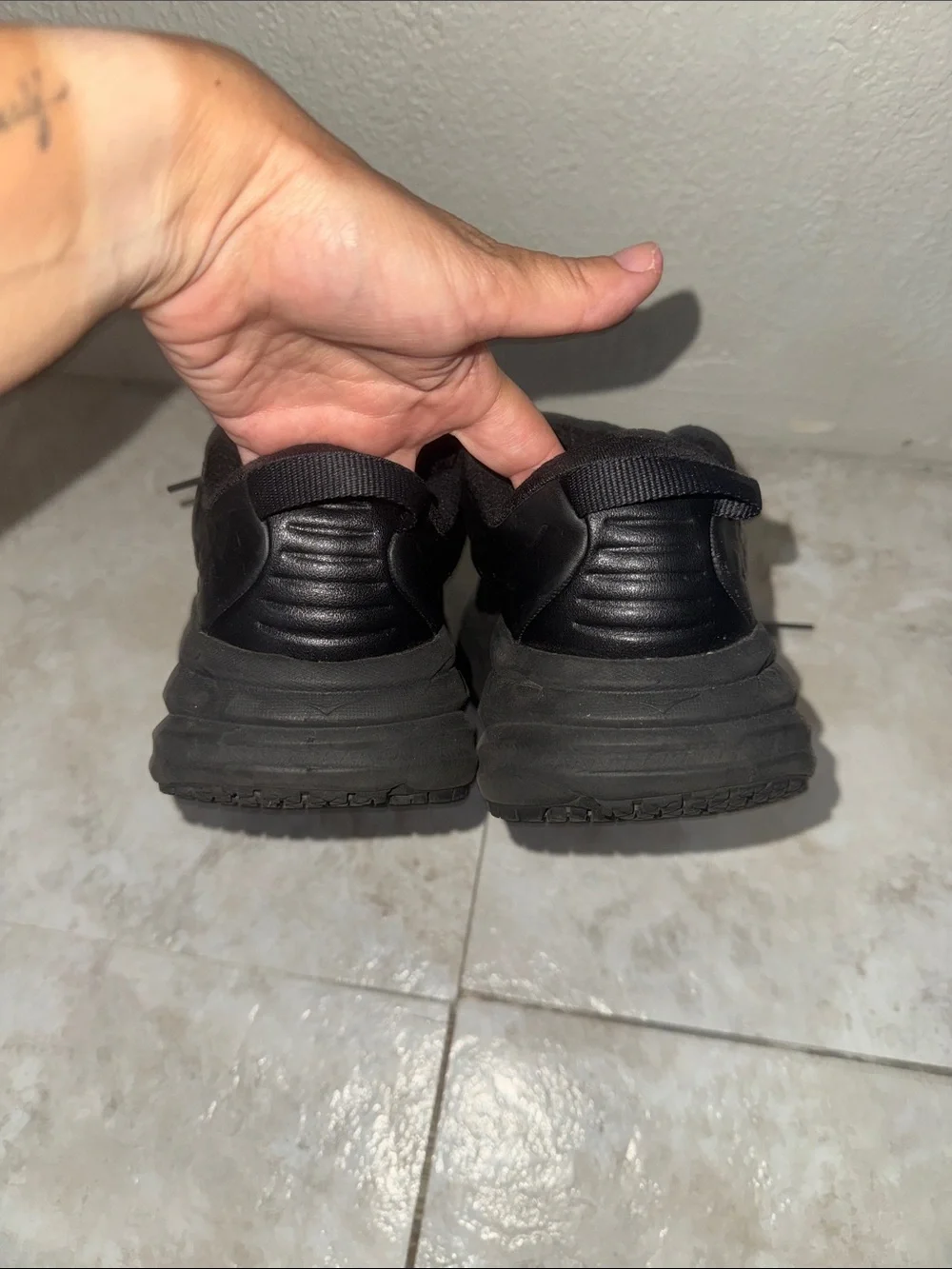 Hoka One One Women's All-Black Athletic Trainers